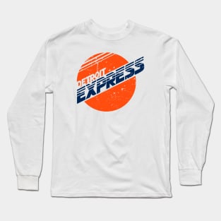 1978 Detroit Express Vintage Soccer Long Sleeve T-Shirt